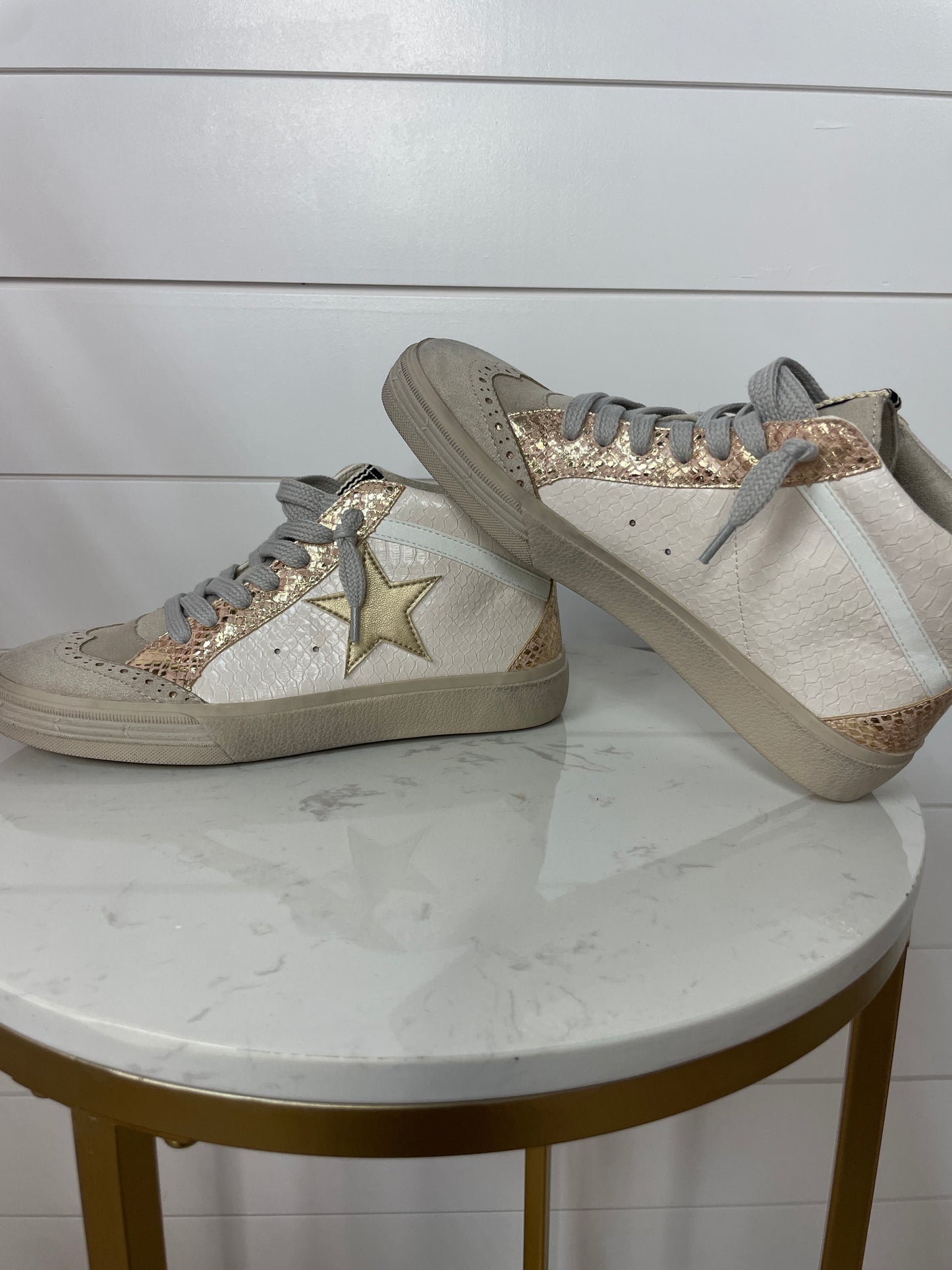 Zailey Sneakers | Blush Snake