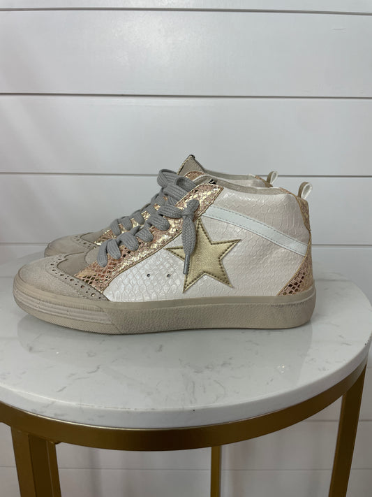 Zailey Sneakers | Blush Snake