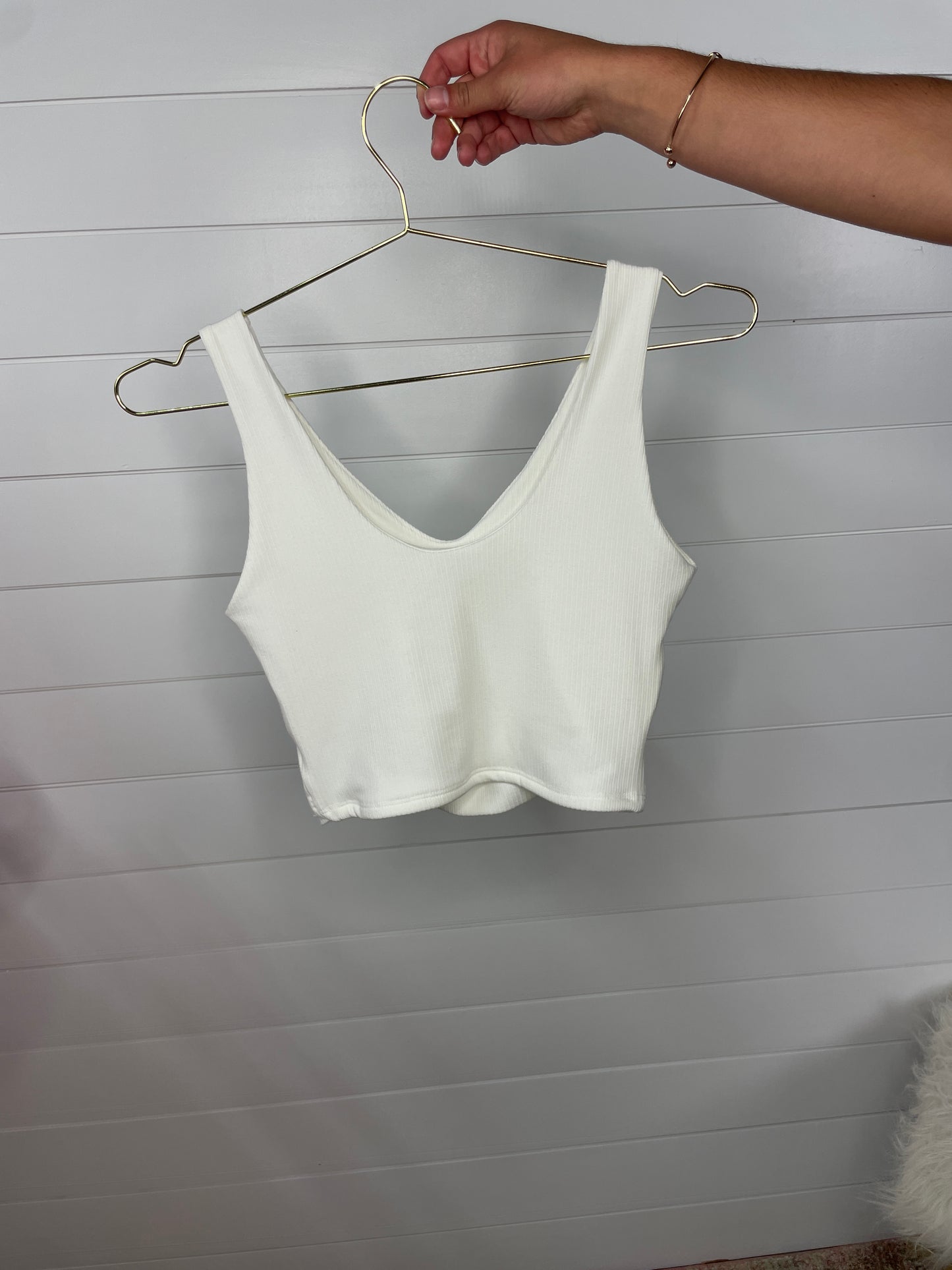 Lucinda Crop Top | Off White