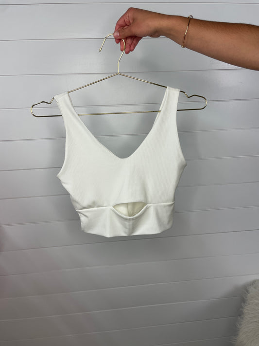 Lucinda Crop Top | Off White