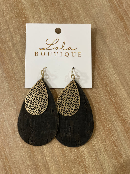 Ashland Earrings | Black