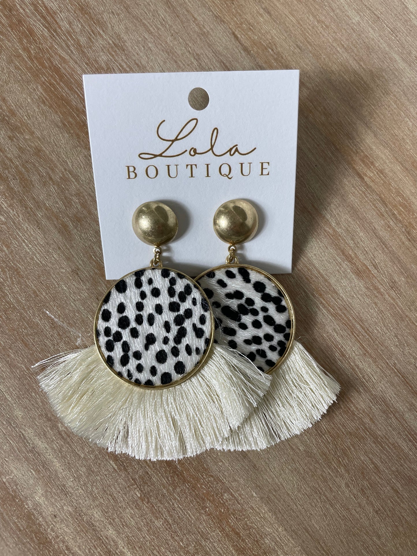 Kingston Earrings | Leopard