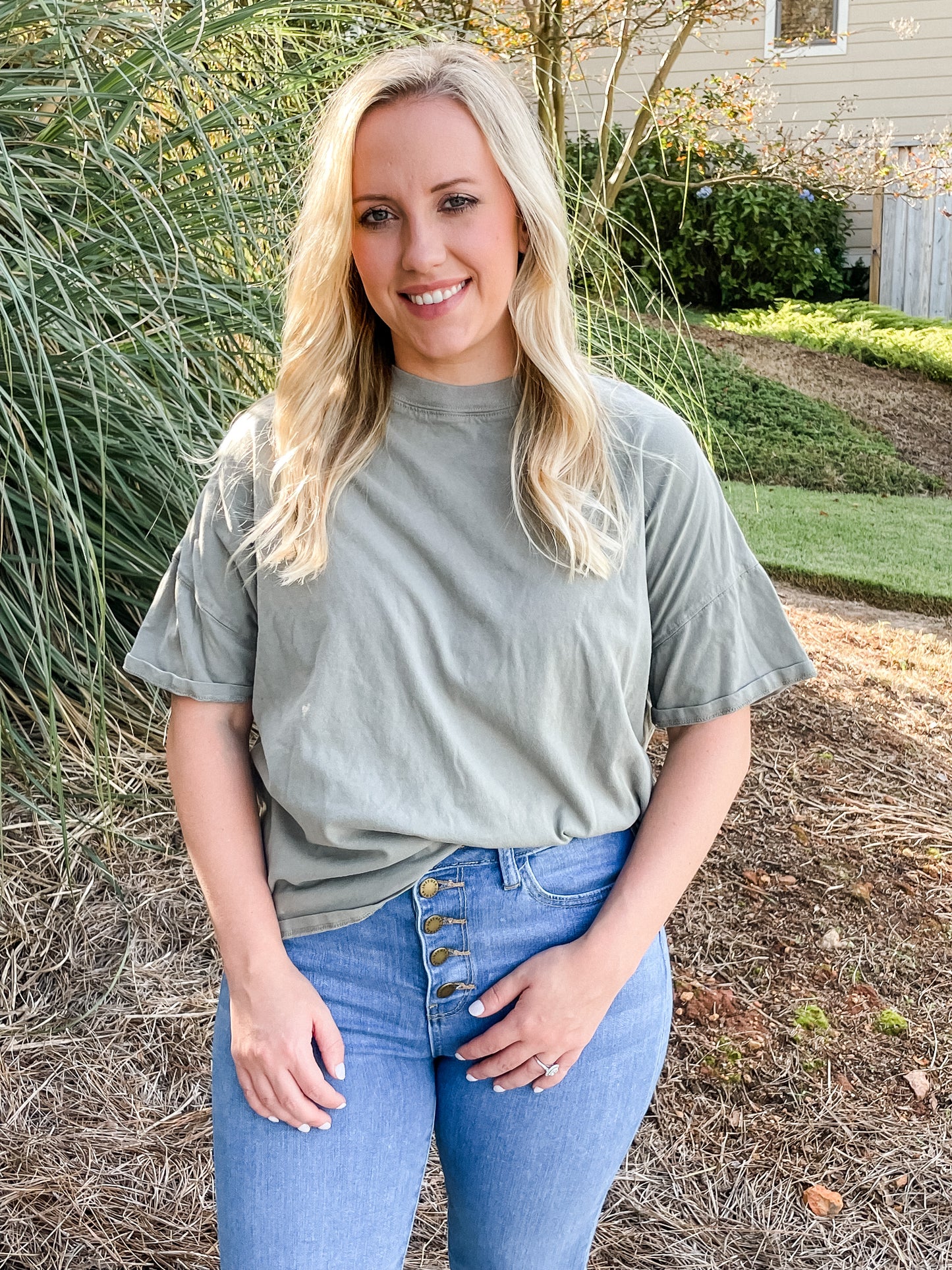 Devin Top | Olive