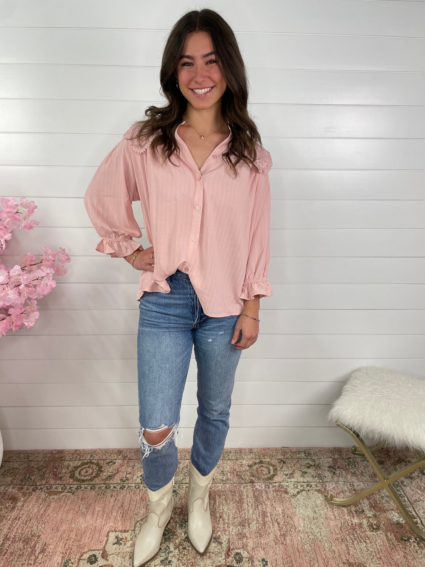 Piper Top | Blush